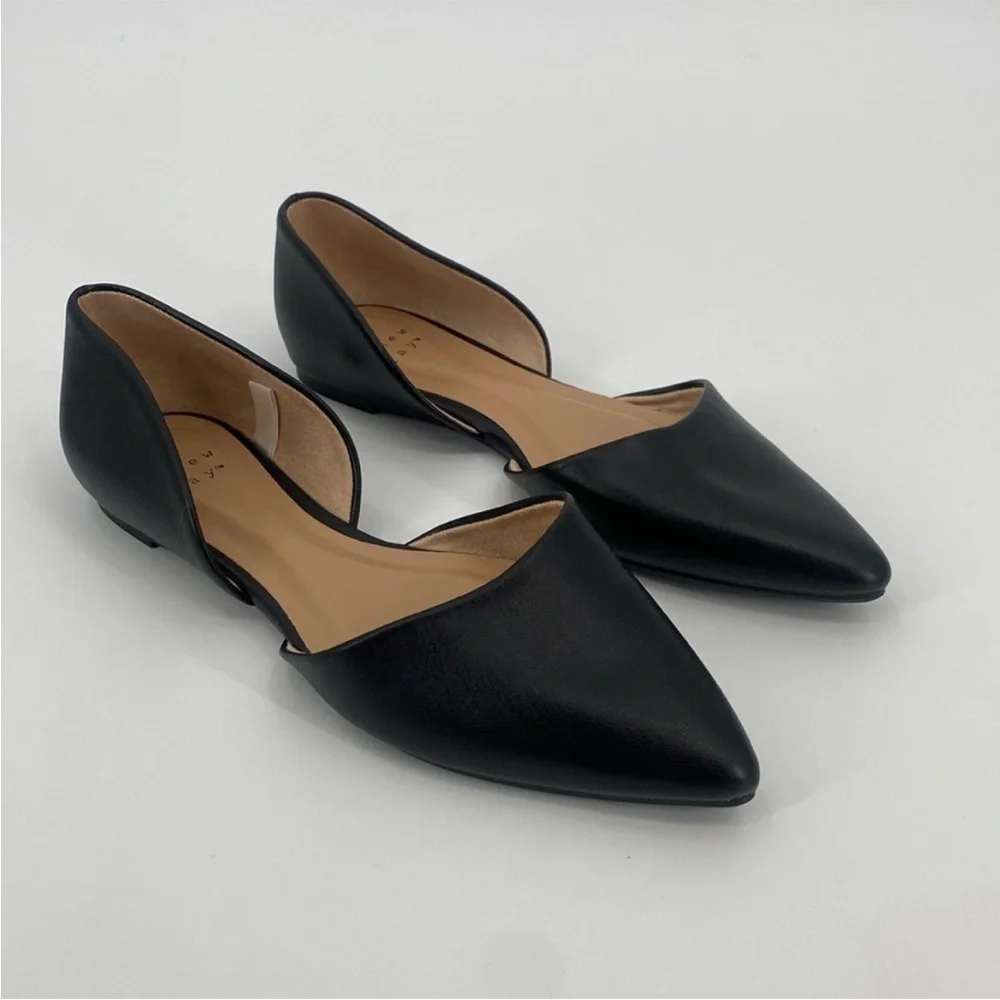 A New Day flat woman’s Black Julie Ae126 show new size  8